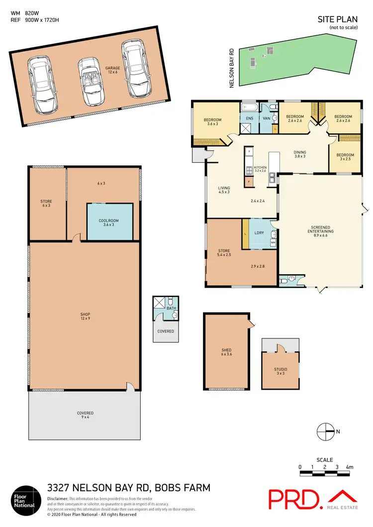 Floorplan of Homely house listing, 3327 Nelson Bay Road, Bobs Farm NSW 2316