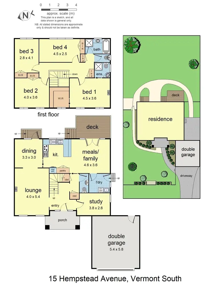 Floorplan of Homely house listing, 15 Hempstead Avenue, Vermont South VIC 3133