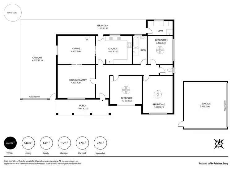 Floorplan of Homely house listing, 1/1603-1607 Main North Road, Salisbury East SA 5109