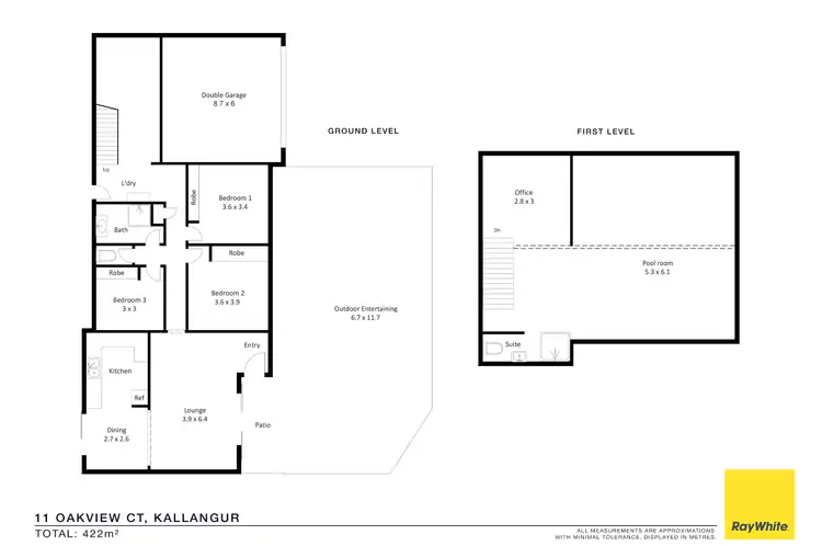 Floorplan of Homely house listing, 11 Oakview Court, Kallangur QLD 4503