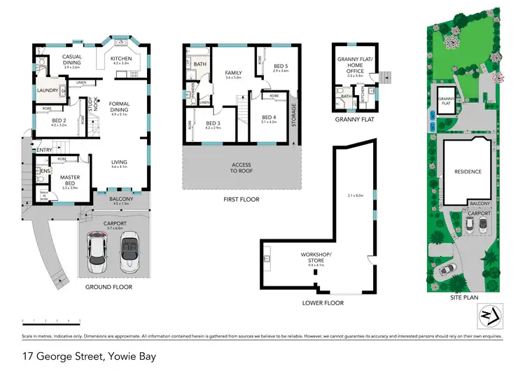 Floorplan of Homely house listing, 17 George Street, Yowie Bay NSW 2228