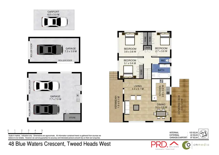 Floorplan of Homely house listing, 48 Blue Waters Crescent, Tweed Heads West NSW 2485