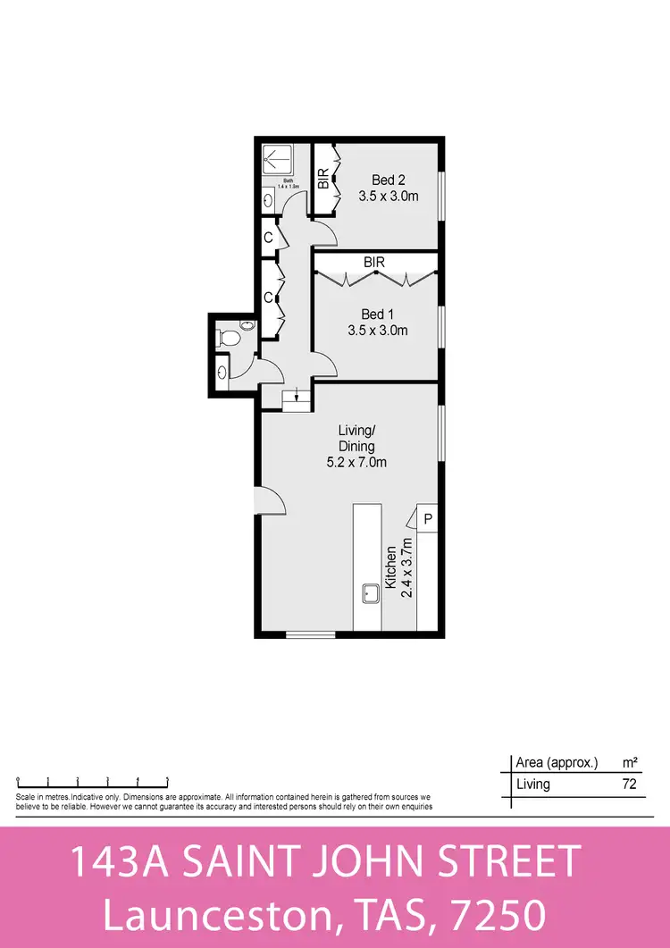 Floorplan of Homely house listing, 143A St John Street, Launceston TAS 7250