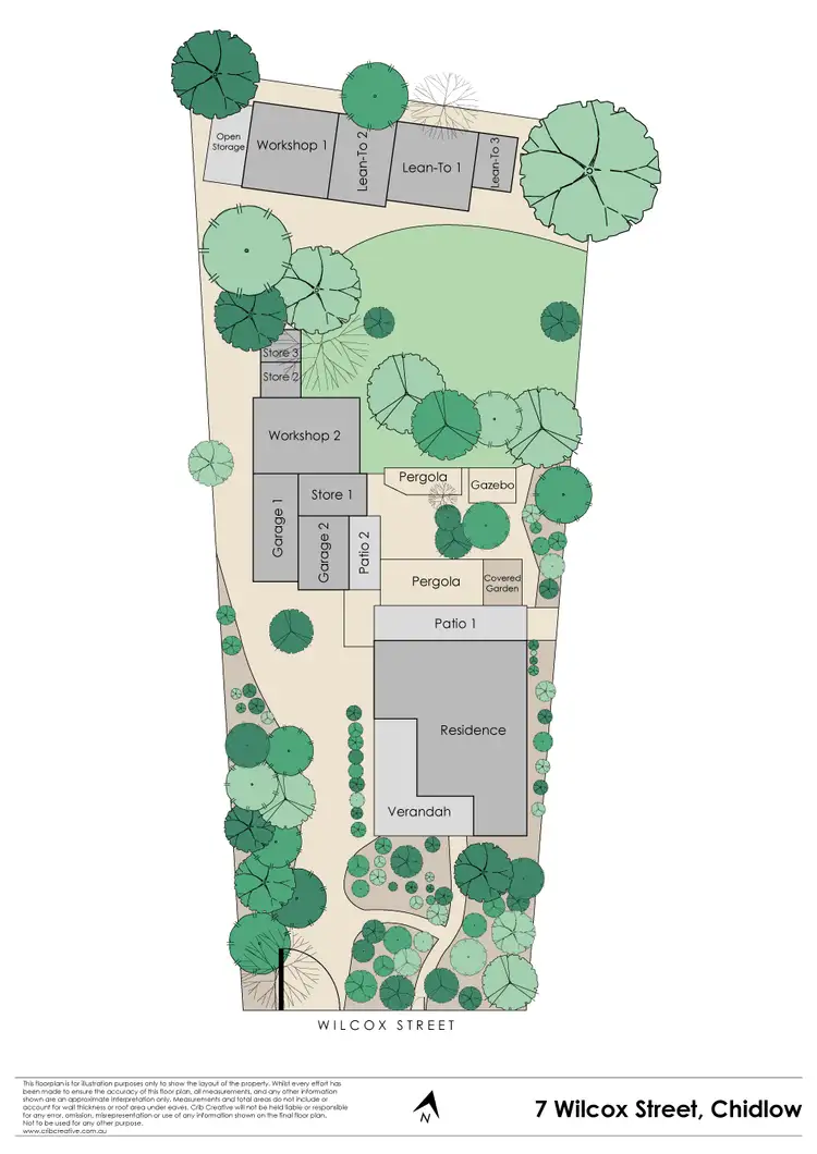 Floorplan of Homely house listing, 7 Willcox Street, Chidlow WA 6556