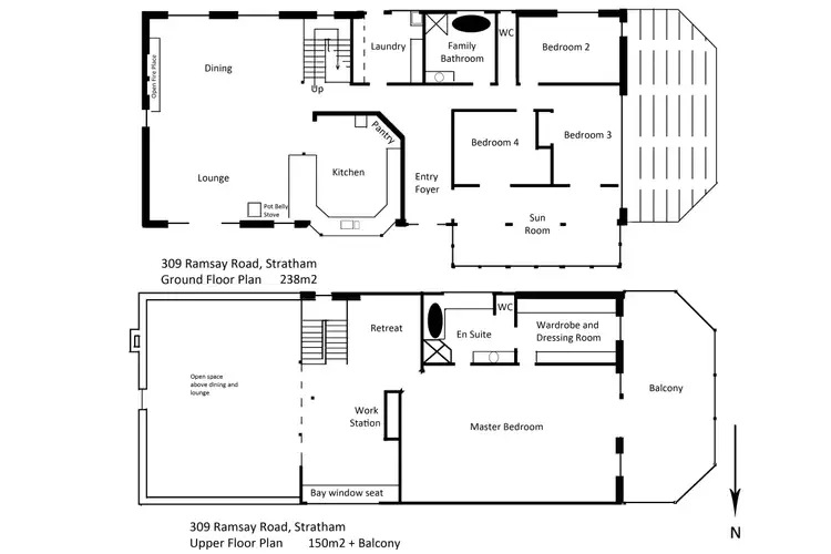 Floorplan of Homely house listing, 309 Ramsay Road, Stratham WA 6237