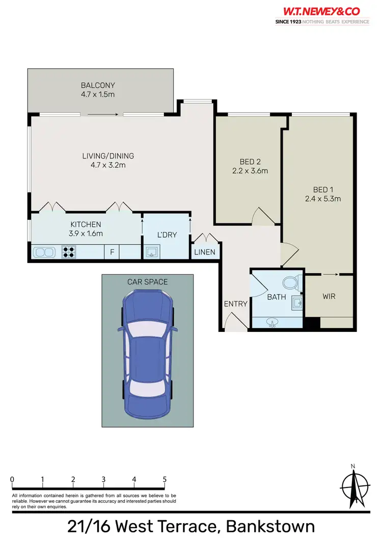 Floorplan of Homely apartment listing, 21/16 West Terrace, Bankstown NSW 2200