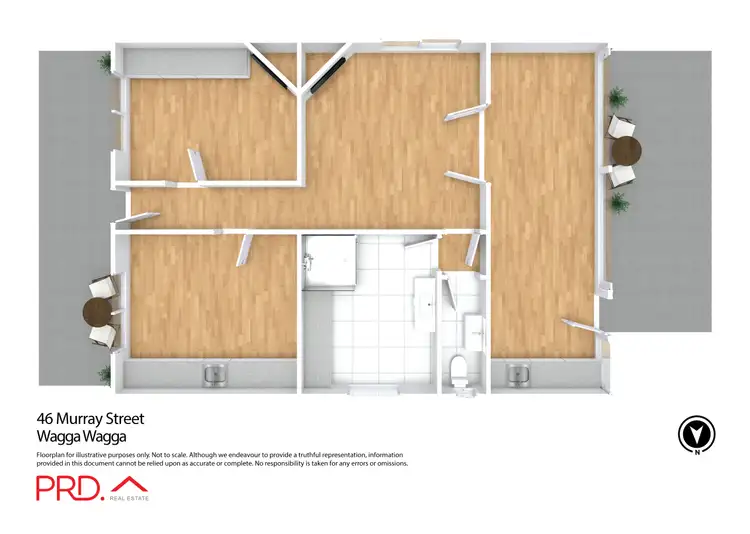 Floorplan of Homely house listing, 46 Murray Street, Wagga Wagga NSW 2650