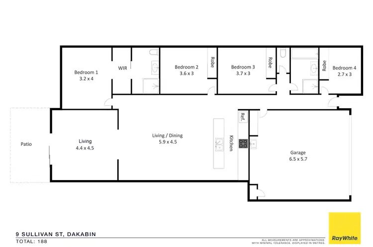 Floorplan of Homely house listing, 9 Sullivan Street, Dakabin QLD 4503
