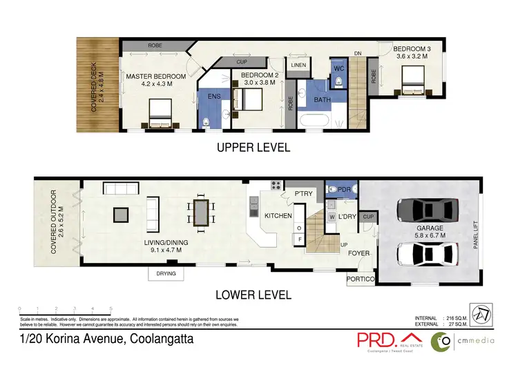 Floorplan of Homely semi-detached listing, 1/20 Korina Avenue, Coolangatta QLD 4225