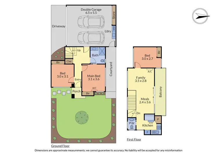 Floorplan of Homely townhouse listing, 1/6 Mountain Gate Drive, Ferntree Gully VIC 3156