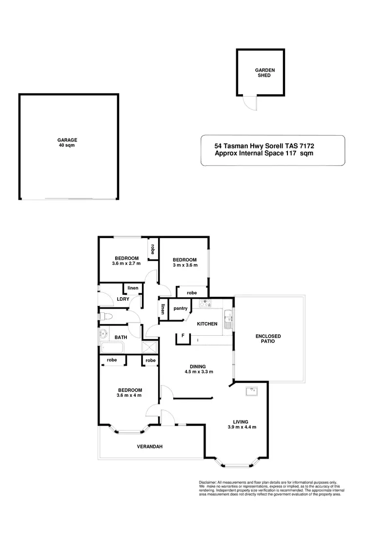 Floorplan of Homely house listing, 54 Tasman Highway, Sorell TAS 7172