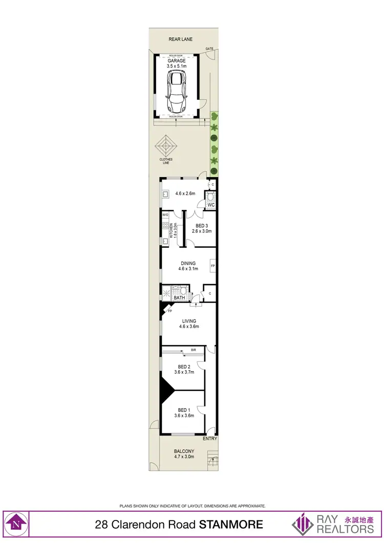 Floorplan of Homely house listing, 28 Clarendon Road, Stanmore NSW 2048