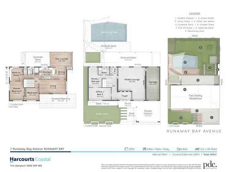Floorplan of Homely house listing, 7 Runaway Bay Avenue, Runaway Bay QLD 4216