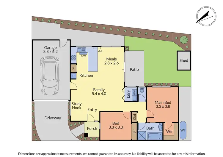 Floorplan of Homely unit listing, 2/1756 Ferntree Gully Road, Ferntree Gully VIC 3156
