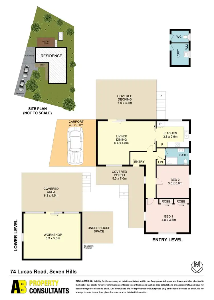 Floorplan of Homely house listing, 74 Lucas Road, Seven Hills NSW 2147