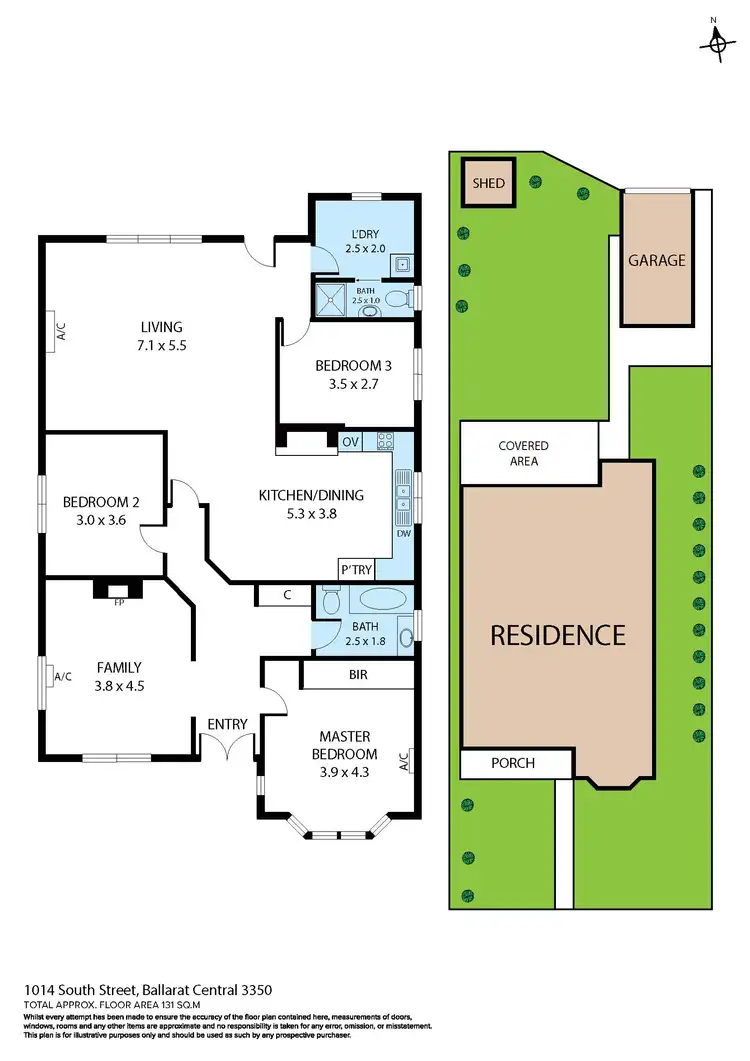 Floorplan of Homely house listing, 1014 South Street, Ballarat Central VIC 3350