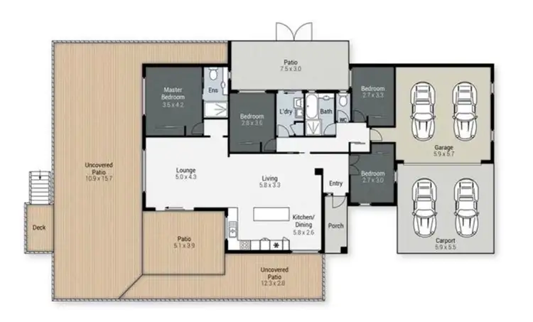 Floorplan of Homely house listing, 67 The Estuary, Coombabah QLD 4216
