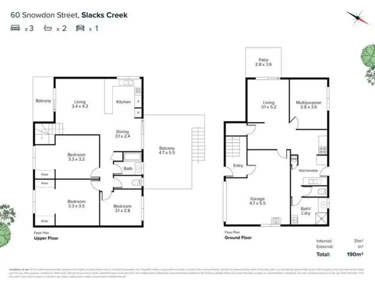 Floorplan of Homely house listing, 60 Snowdon Street, Slacks Creek QLD 4127