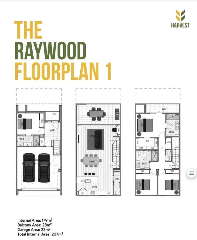 Floorplan of Homely townhouse listing, 5/112-116 Anderson Road, Sunshine VIC 3020