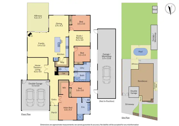 Floorplan of Homely house listing, 3 Avenview Drive, Narre Warren North VIC 3804