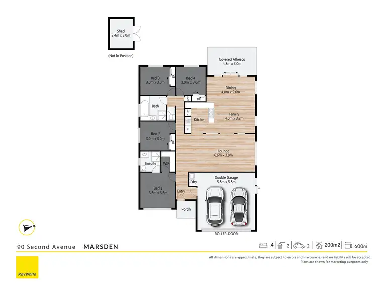 Floorplan of Homely house listing, 90 Second Avenue, Marsden QLD 4132