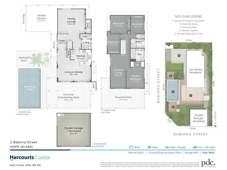 Floorplan of Homely house listing, 2 Babirra Street, Hope Island QLD 4212