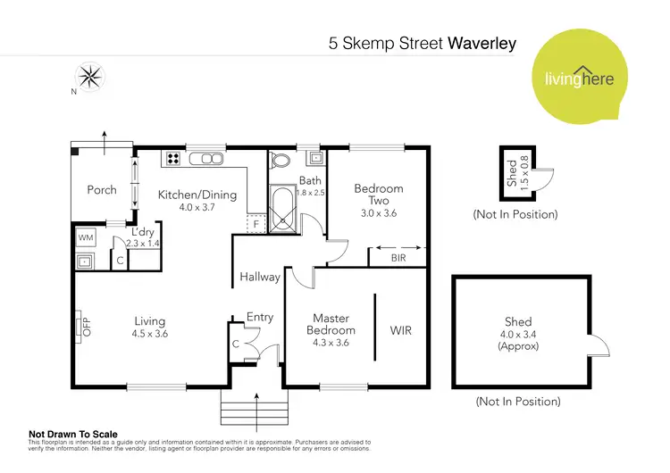 Floorplan of Homely house listing, 5 Skemp Street, Waverley TAS 7250