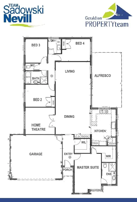 Floorplan of Homely house listing, 5 Star Street, Waggrakine WA 6530
