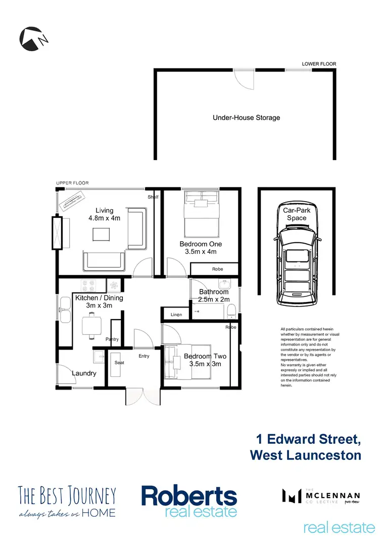 Floorplan of Homely house listing, 1 Edward Street, West Launceston TAS 7250