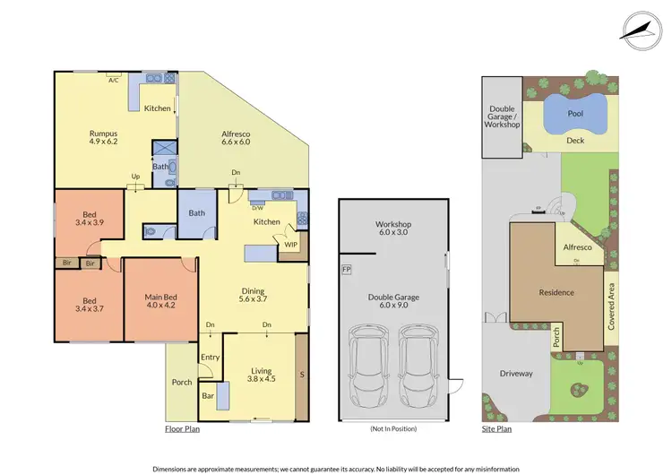 Floorplan of Homely house listing, 46 Tamworth Road, Kilsyth VIC 3137