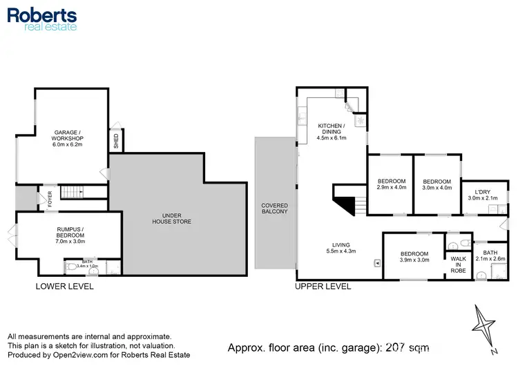 Floorplan of Homely house listing, 13 Denison Court, Bicheno TAS 7215