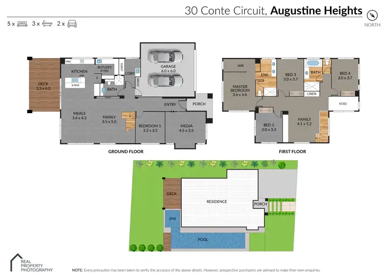 Floorplan of Homely house listing, 30 Conte Circuit, Augustine Heights QLD 4300