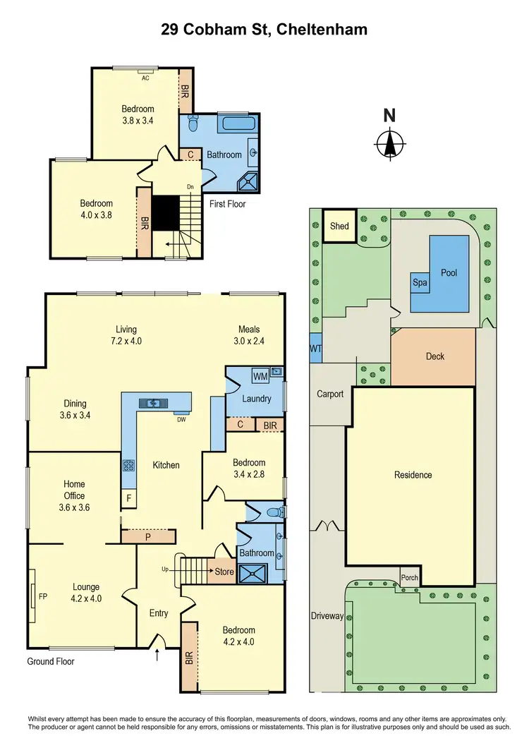 Floorplan of Homely house listing, 29 Cobham Street, Cheltenham VIC 3192