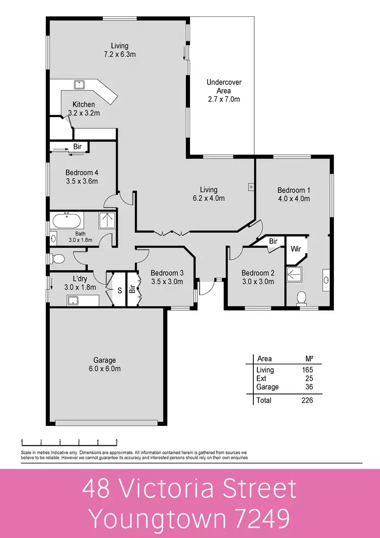 Floorplan of Homely house listing, 48 Victoria Street, Youngtown TAS 7249