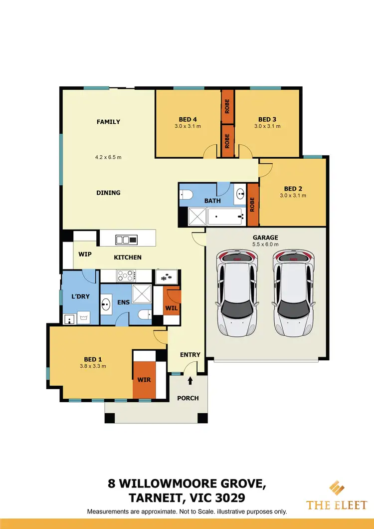 Floorplan of Homely house listing, 11/28 Willowmoore Grove, Tarneit VIC 3029