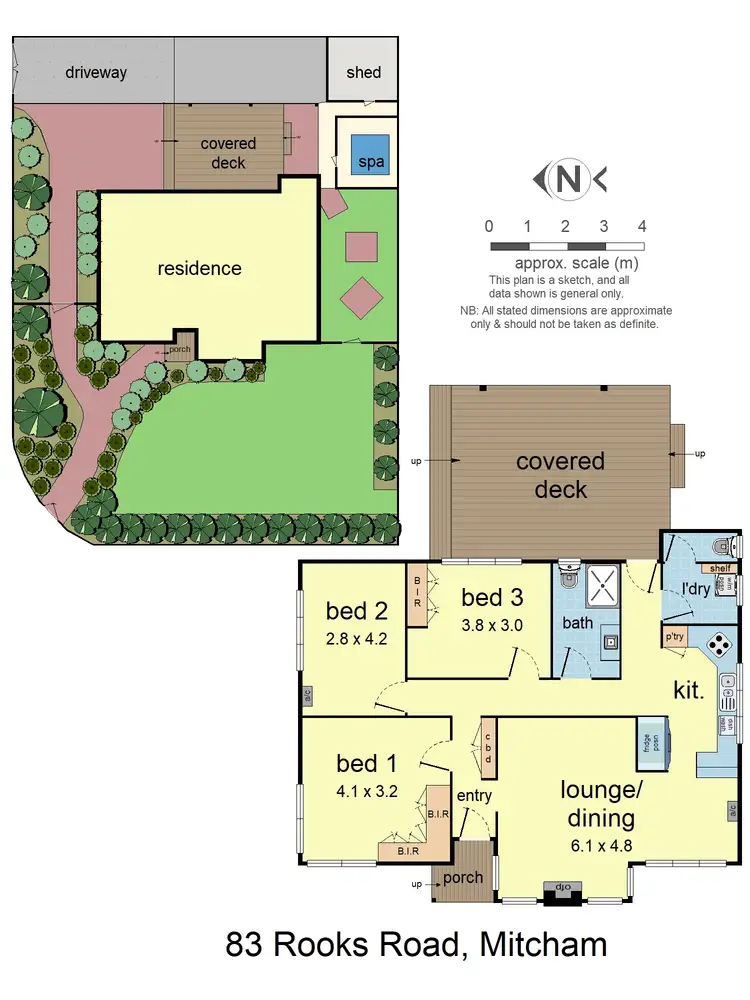Floorplan of Homely house listing, 83 Rooks Road, Mitcham VIC 3132