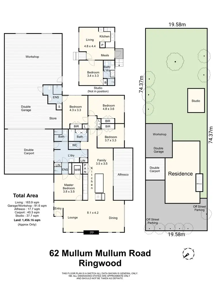 Floorplan of Homely house listing, 62 Mullum Mullum Road, Ringwood VIC 3134