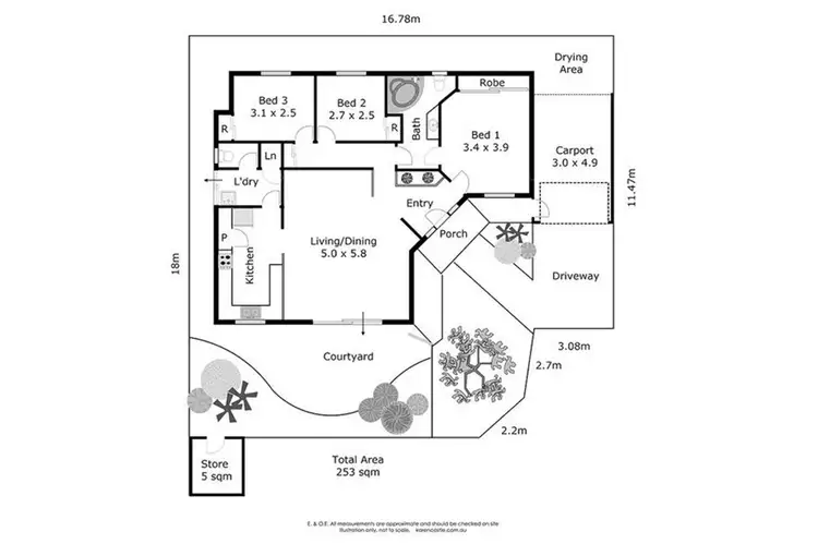 Floorplan of Homely house listing, 113a Hordern Street, Victoria Park WA 6100