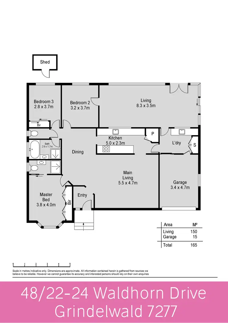 Floorplan of Homely house listing, 48/22 Waldhorn Drive, Grindelwald TAS 7277