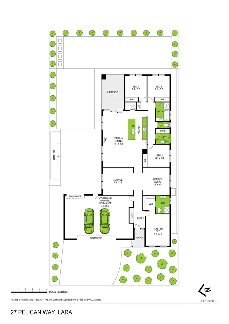 Floorplan of Homely house listing, 27 Pelican Way, Lara VIC 3212