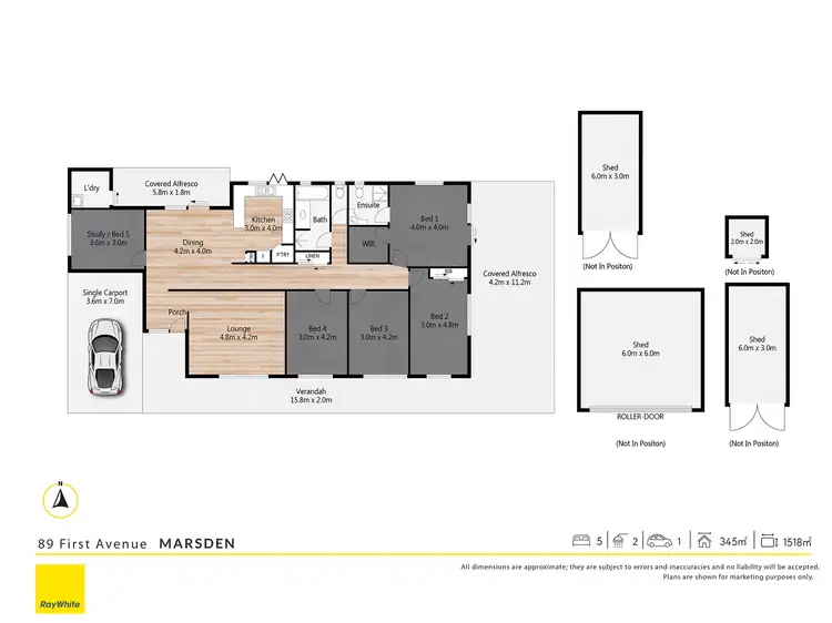 Floorplan of Homely house listing, 89 First Avenue, Marsden QLD 4132