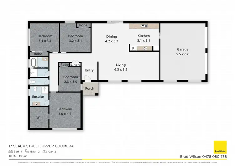 Floorplan of Homely house listing, 17 Slack Street, Upper Coomera QLD 4209