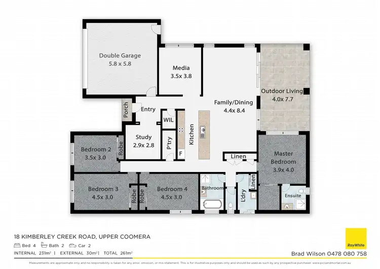 Floorplan of Homely house listing, 18 Kimberley Creek Road, Upper Coomera QLD 4209