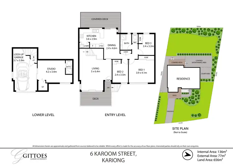 Floorplan of Homely house listing, 6 Karoom Street, Kariong NSW 2250