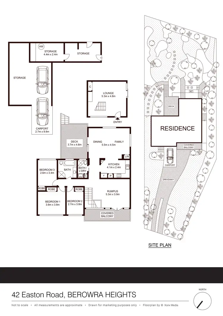 Floorplan of Homely house listing, 42 Easton Road, Berowra Heights NSW 2082