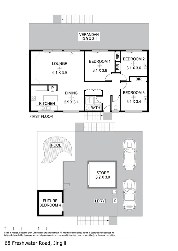 Floorplan of Homely house listing, 68 Freshwater Road, Jingili NT 810