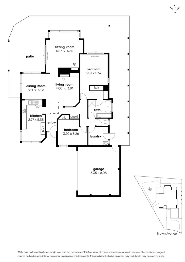 Floorplan of Homely house listing, 25 Brown Avenue, Altona Meadows VIC 3028
