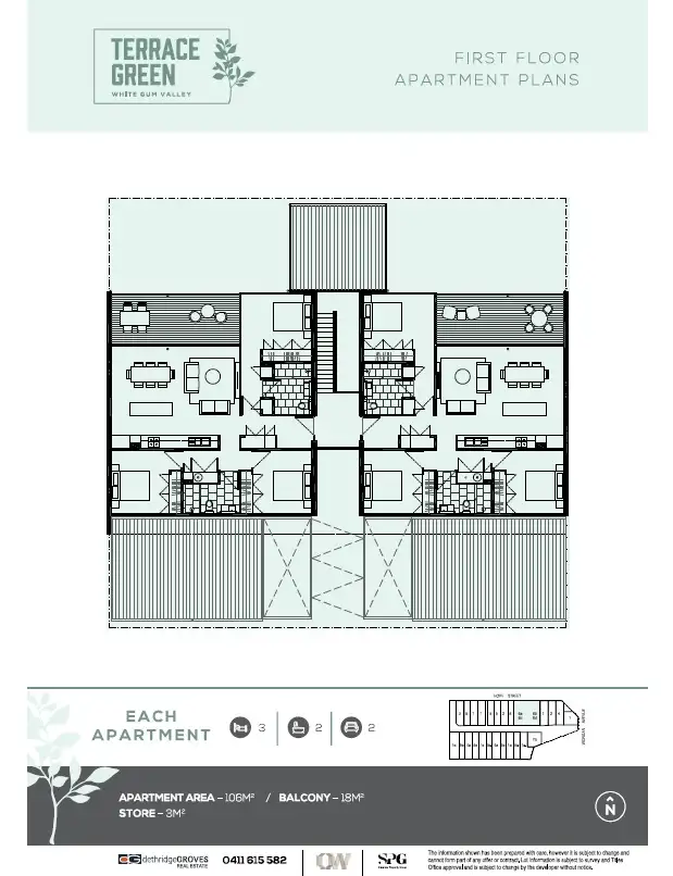 Floorplan of Homely apartment listing, 5A/119 Hope Street, White Gum Valley WA 6162