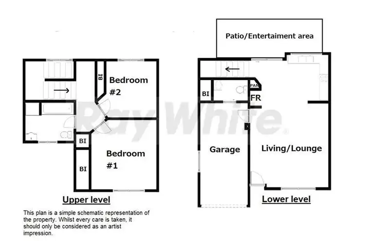 Floorplan of Homely townhouse listing, 2/7 Sussex Street, Browns Plains QLD 4118