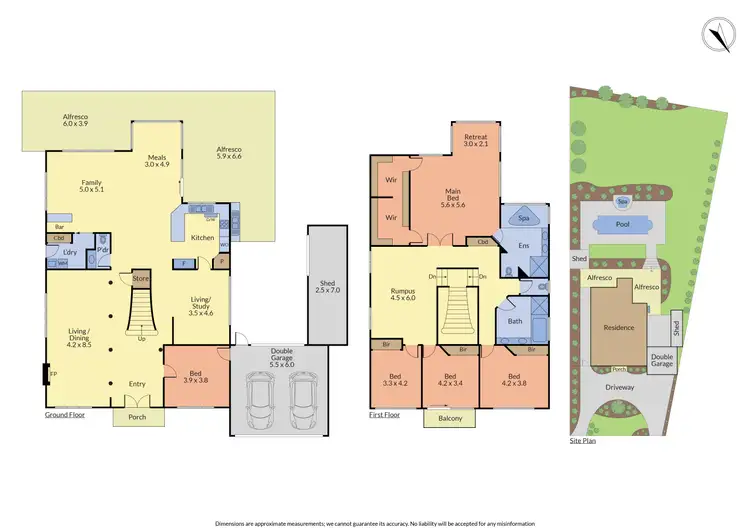 Floorplan of Homely house listing, 27 Heritage Way, Lysterfield VIC 3156